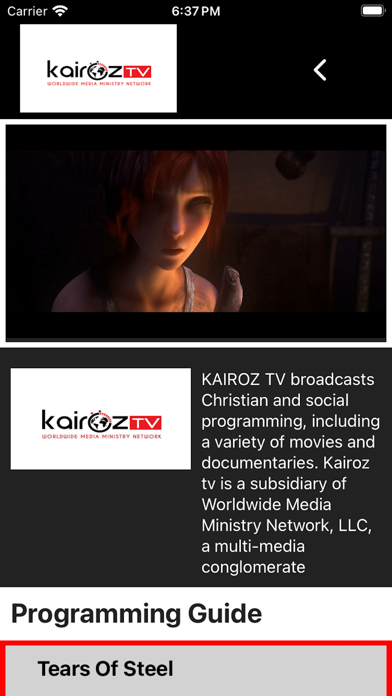 Kairoz TV Screenshot
