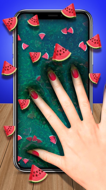 Slime asmr diy fruit make