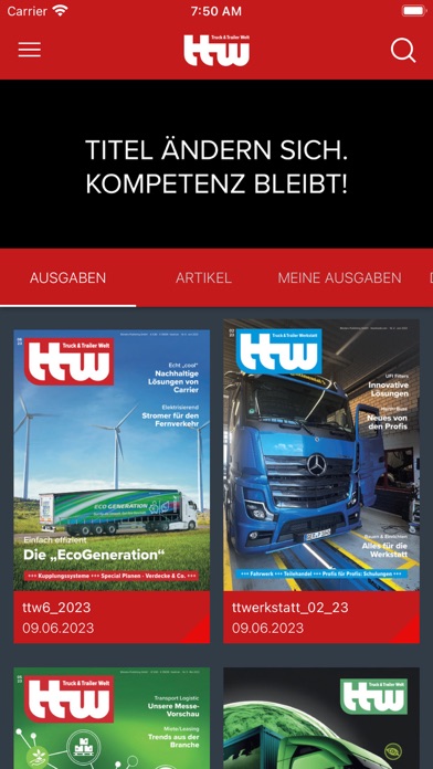 Truck & Trailer Welt Screenshot