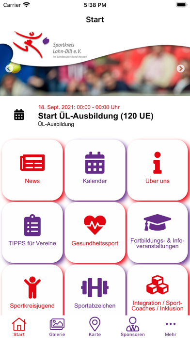 Sportkreis Lahn-Dill e.V. Screenshot