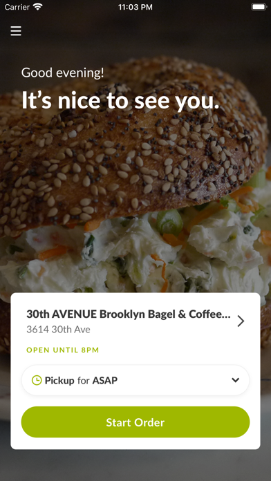 Brooklyn Bagel & Coffee Co. Screenshot