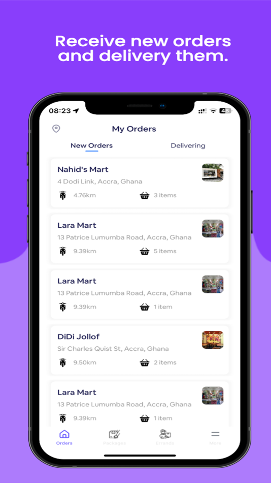 #1. Hobber - Fast Delivery (iOS) 由: Shanghai Digate Internet Technology Company Ltd.
