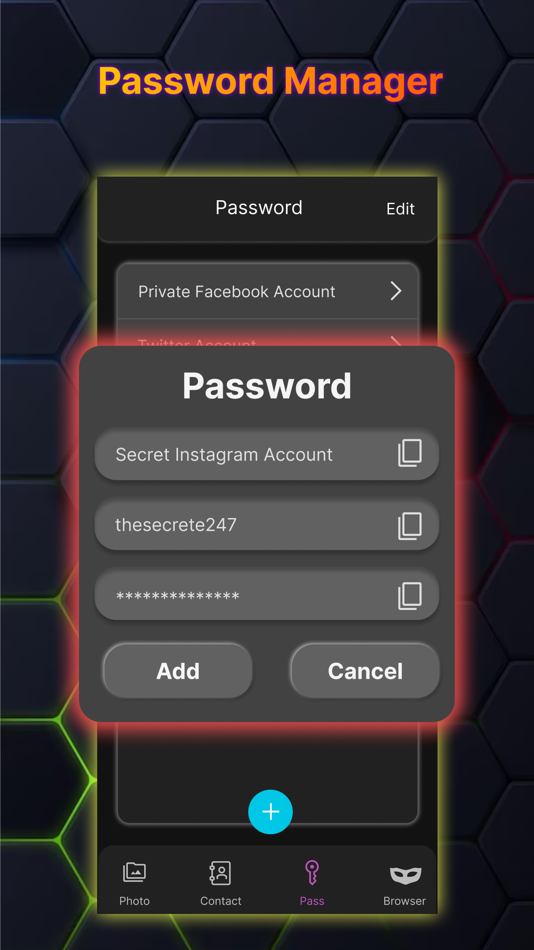 #5. Safe Lock Private Photo Vault (iOS) بواسطة: Viet Mai Van