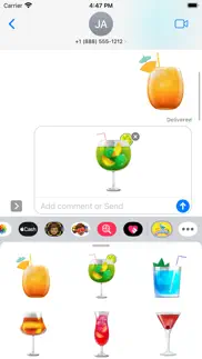 How to cancel & delete romantic cocktail stickers 1
