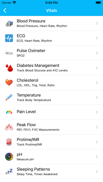 HTS Health Screenshot