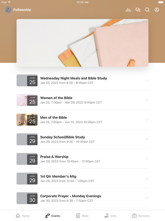 Fellowship at Field Store