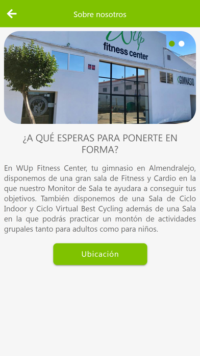 WUp Fit Screenshot