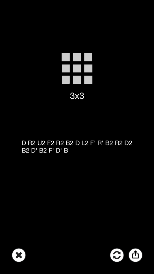 #2. CubeScrambler (iOS) Podle: Paul Scott