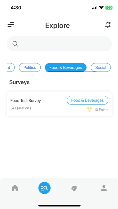 CountR Survey Screenshot