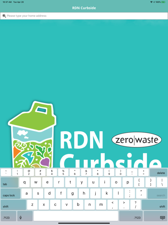 RDN Curbside iPad screenshot 1 - Reference app