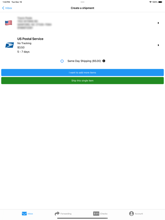 Screenshot #4 pour Traveling Mailbox