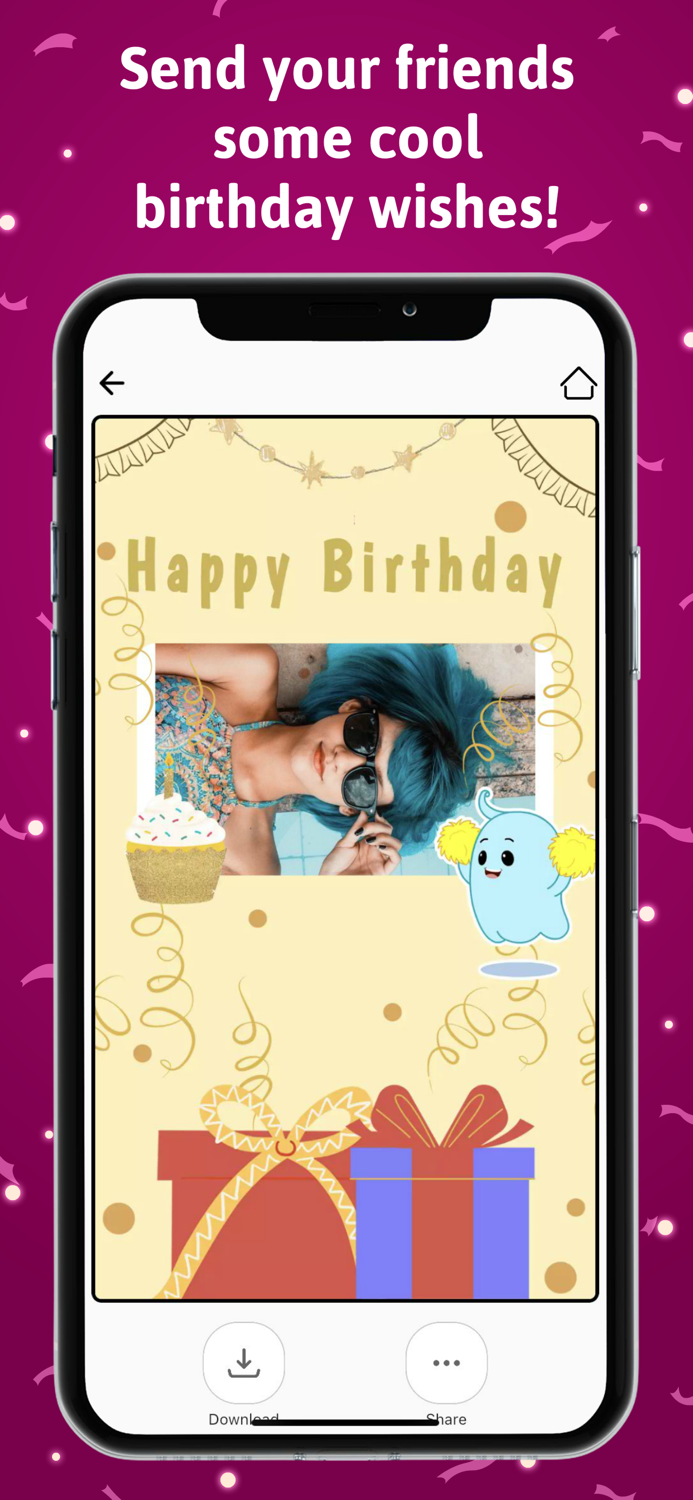 Happy Birthday Picture Frame