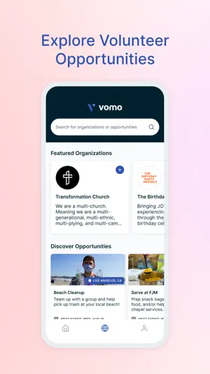 VOMO screenshot 2