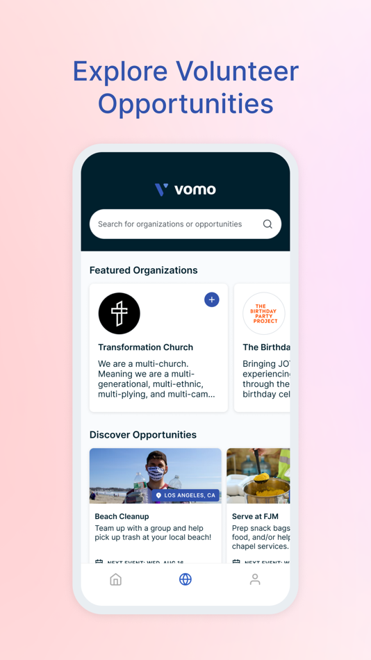 #2. VOMO (iOS) Podle: Volunteer Mobilization