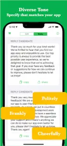 Reply AI for App Review screenshot #2 for iPhone