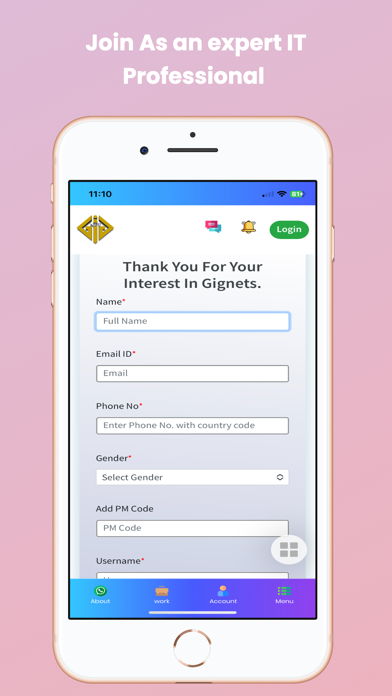 GigNets Screenshot