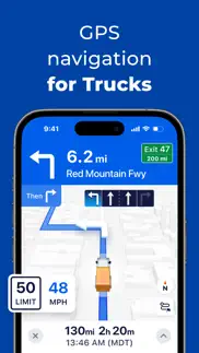 trucker path: truck gps & fuel iphone screenshot 2