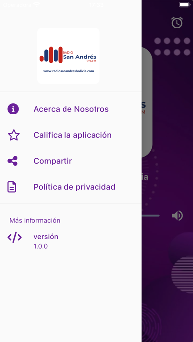 Radio San Andrés Bolivia Screenshot