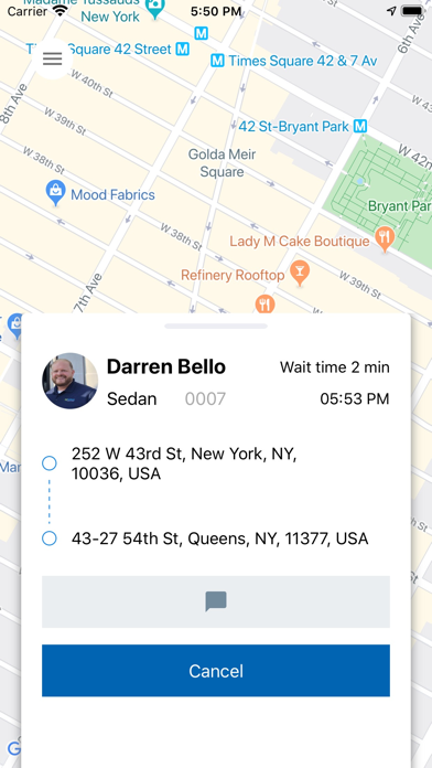 TrueCare Transportation Screenshot