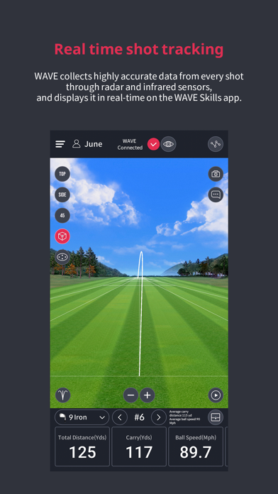 Golfzon WAVE Skills Screenshot