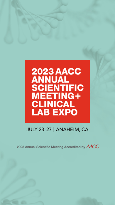 AACC Annual Scientific Meeting Screenshot