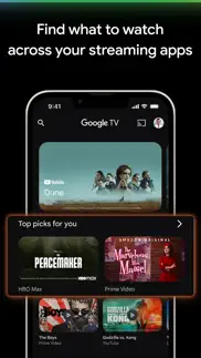 google tv: watch movies & tv iphone screenshot 1