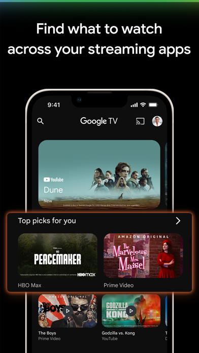 Google TV: Watch Movies & TV Screenshot