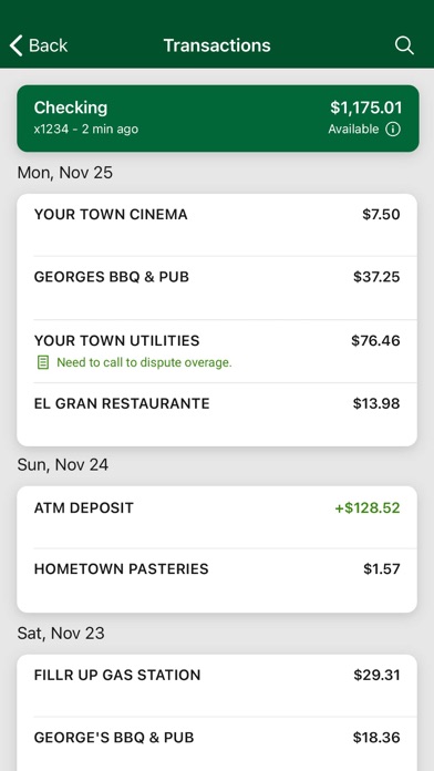 Logan County Bank Mobile Screenshot