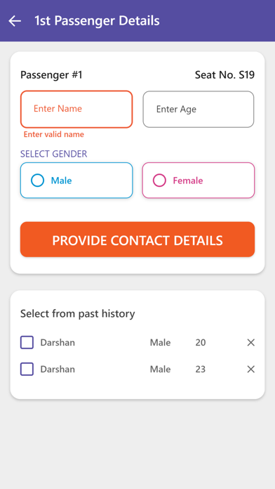 Rishabh Travels Screenshot