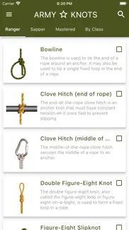 army ranger knots iphone screenshot 1