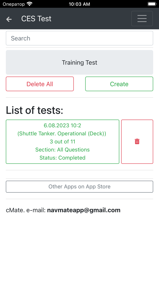 #2. Shuttle Tanker-Operational CES (iOS) 게시자: Maxim Lukyanenko