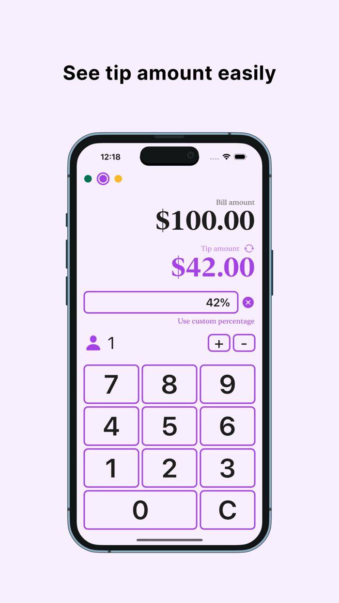 TipCalc Fast Tip Calculator