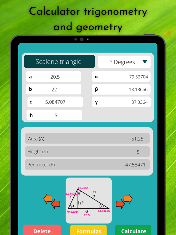 Geometry Calculator Solverのおすすめ画像1