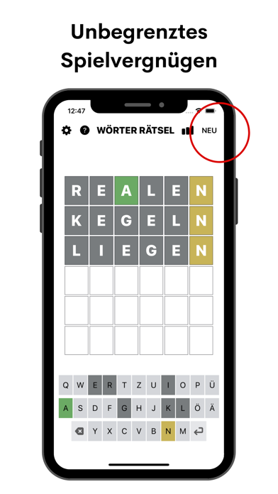 Wörter Rätsel Screenshot