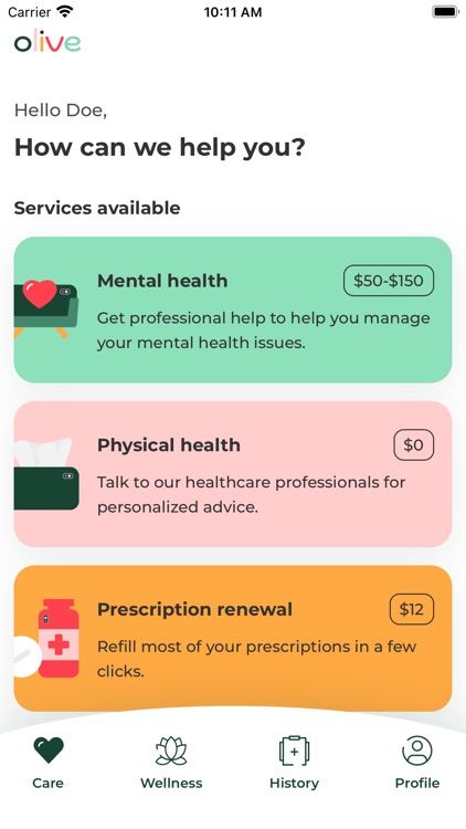 Olive - Soins de santé 24/7 screenshot-6