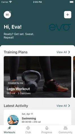 Game screenshot EVO Fitness. apk