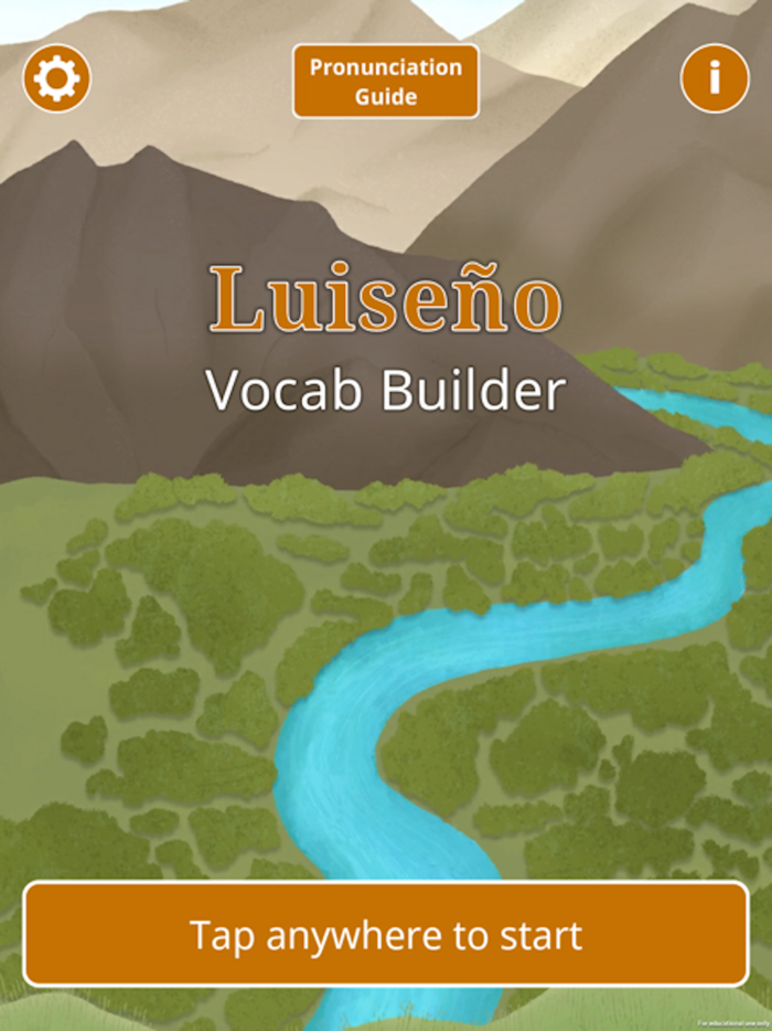Rincon Luiseño Vocab Builder