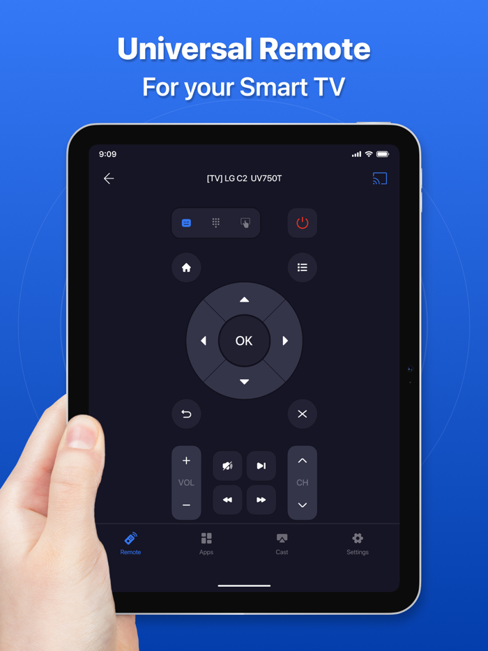 Universal Remote TV Control .