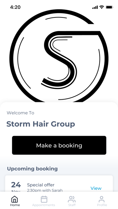 Storm Hair Group Screenshot