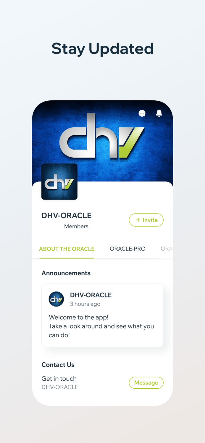 DHV-ORACLE
