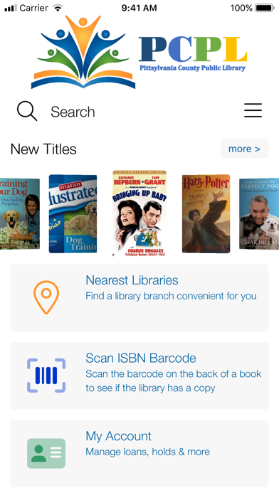 Pittsylvania County Library Screenshot