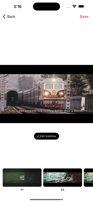 ‎Film Filter: Photos to Movies Screenshot