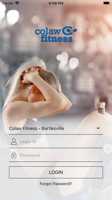 Colaw Fitness Screenshot