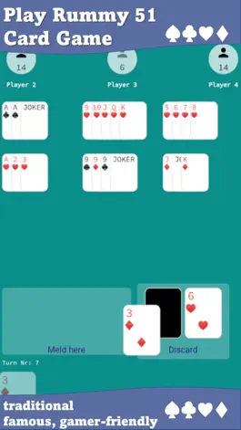 Game screenshot Remi 51 Card Game hack