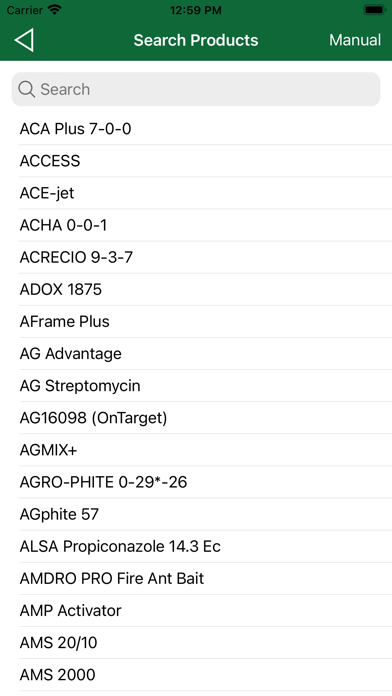 Tank Mix Calculator Screenshot