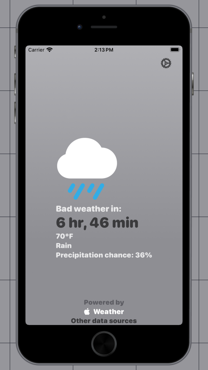 Bad weather Countdown