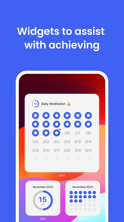 1D1T : Simple Habit Tracker screenshot-3