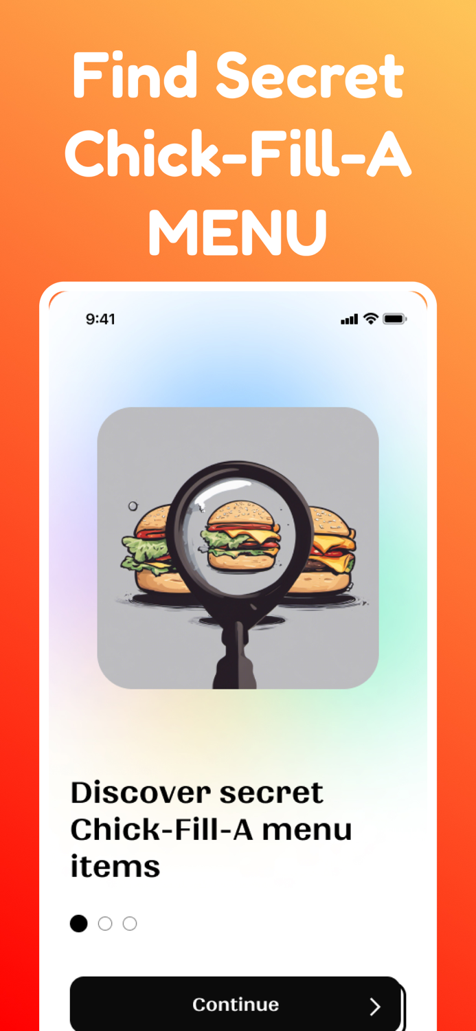 Secret Menu for Chick-fill-A