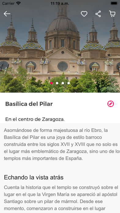 Guia de Zaragoza Screenshot