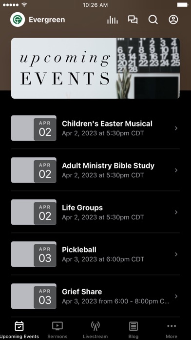 Evergreen Church Tulsa Screenshot